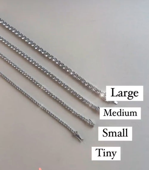 Swarovski Tennis Bracelets | Larger Sizes