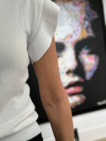 Best V-Neck Knit Short Sleeve Top