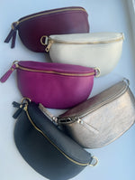 Leather Crossbody Fanny | Two Sizes