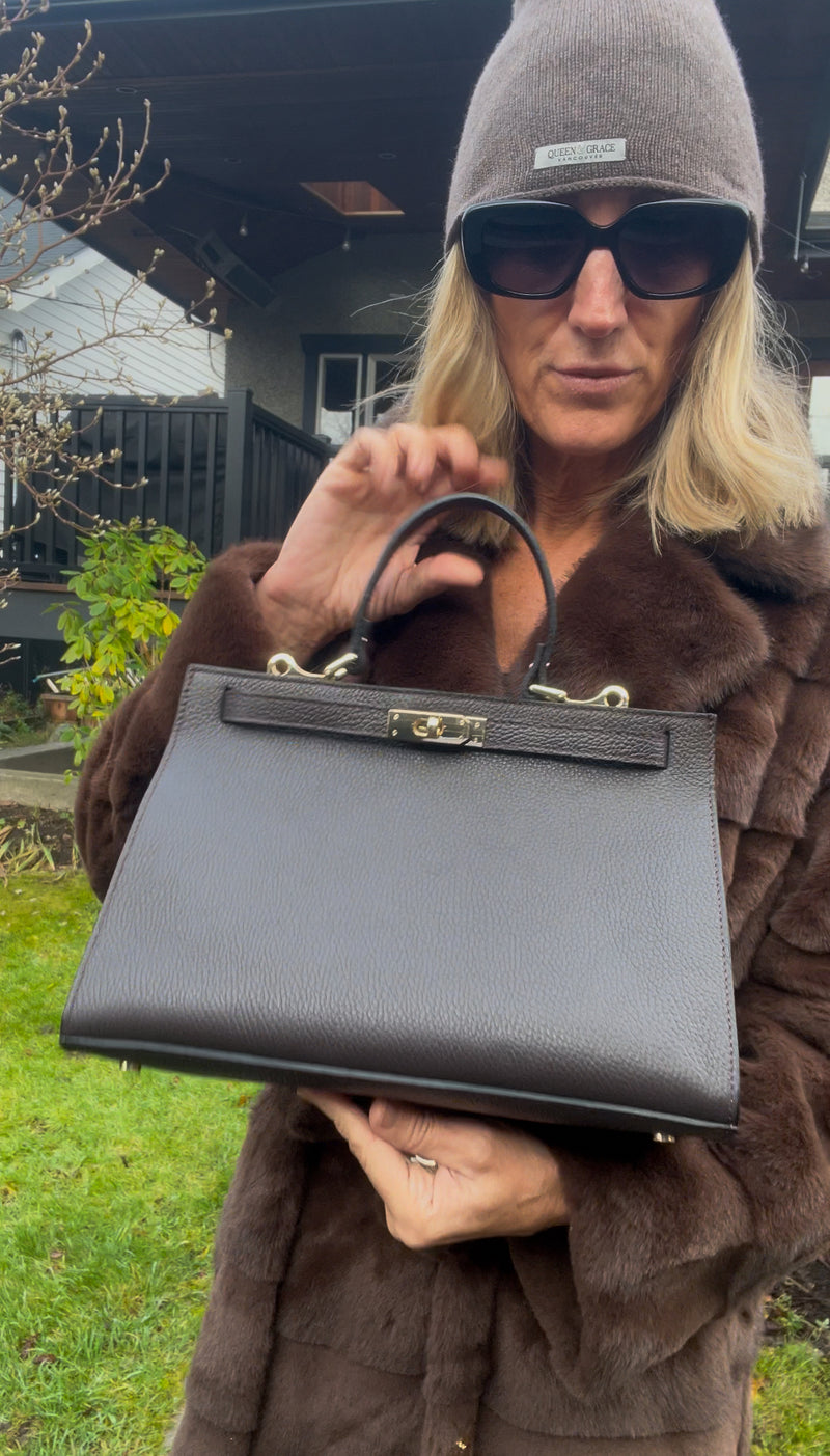 Classic Leather Handbag | Large Kelly