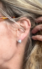 Swarovski Heart Studs