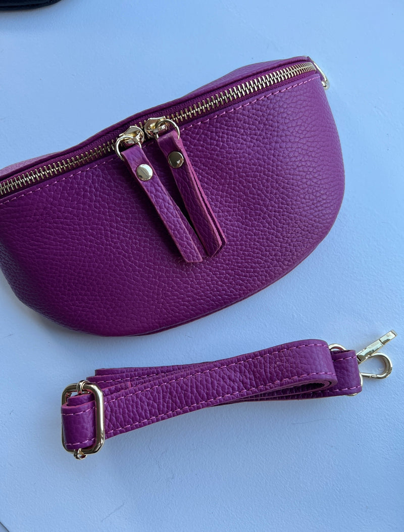 Leather Crossbody Fanny | New Colours