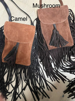 Long Fringe Crossbody Handbag | Boho