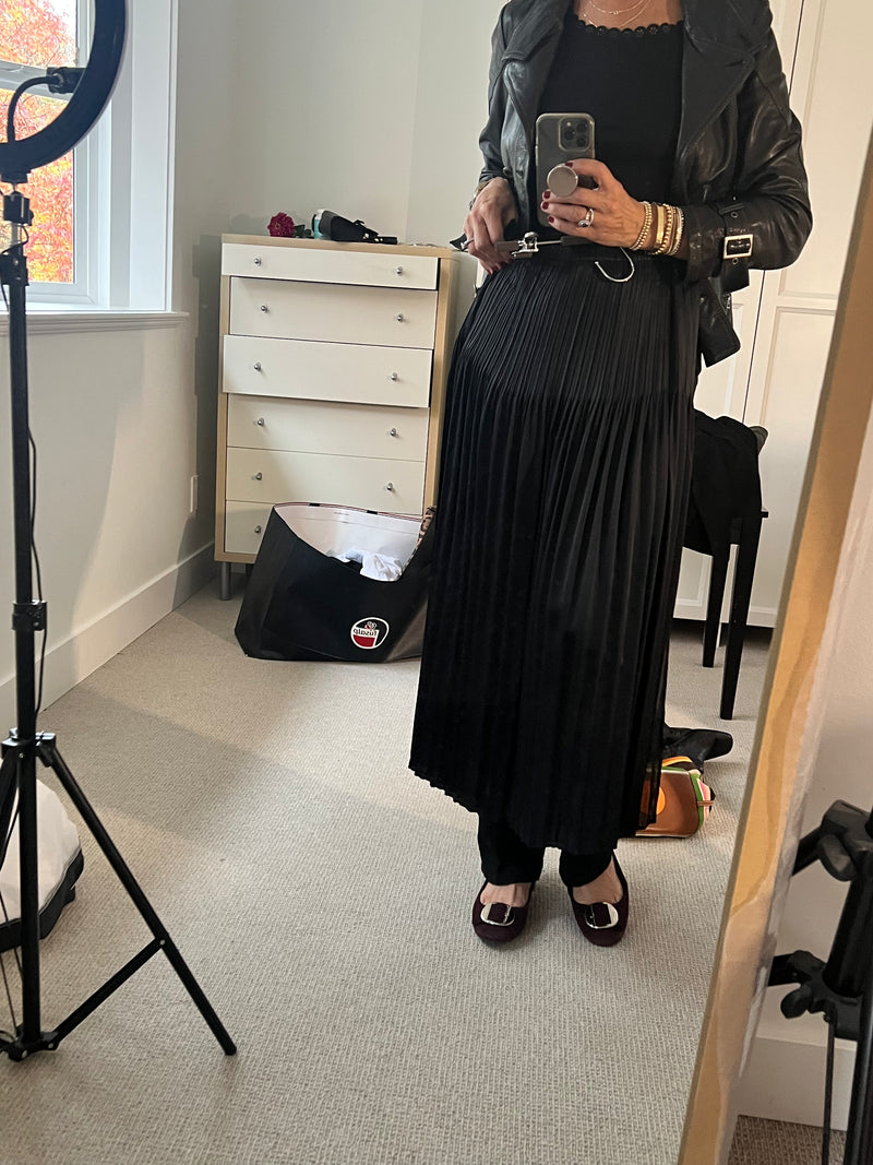 Resale - Issey Miyake Black Skirt
