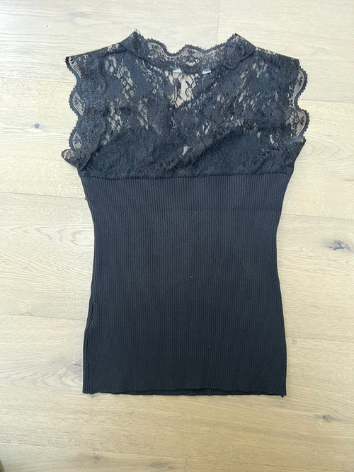 The Perfect Black Lace Top | Lace