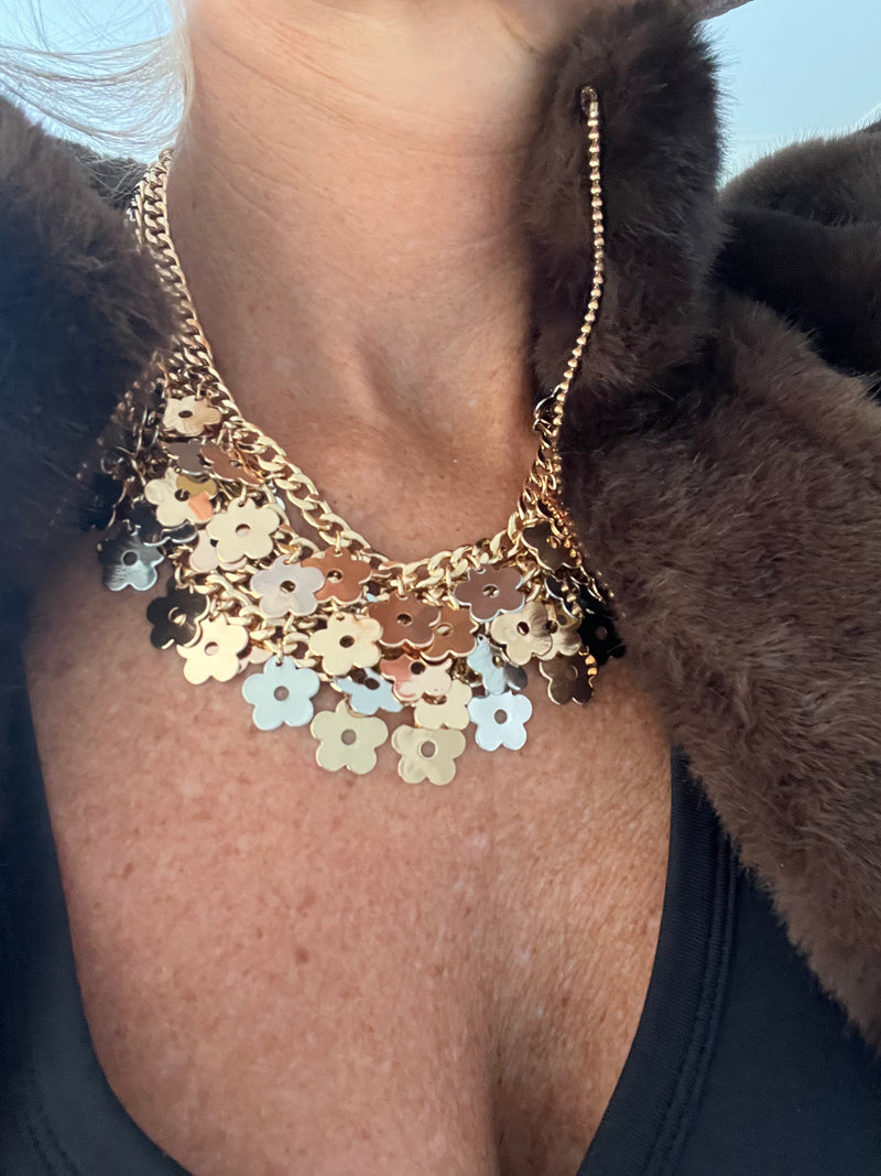 Multi Flower Necklace | Louis