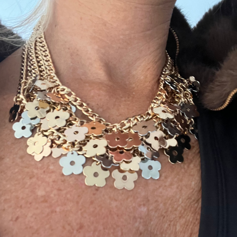 Multi Flower Necklace | Louis