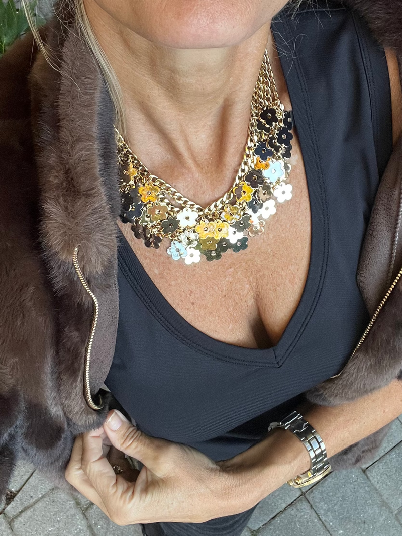 Multi Flower Necklace | Louis