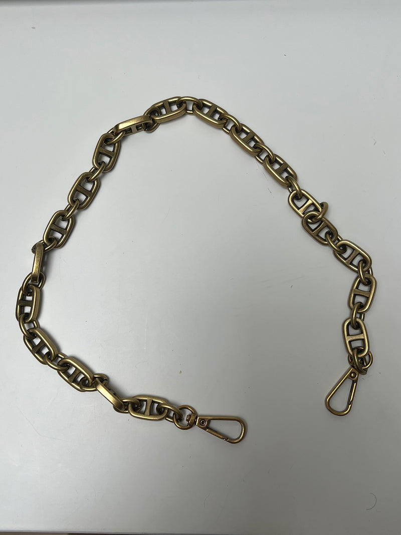 Matte Gold Chain Purse Strap | Gucci