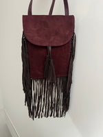 Long Fringe Crossbody Handbag | Boho