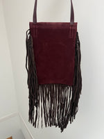 Long Fringe Crossbody Handbag | Boho