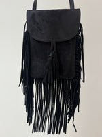 Long Fringe Crossbody Handbag | Boho