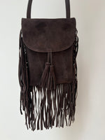 Long Fringe Crossbody Handbag | Boho