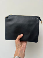 Three Pocket Leather Handbag | Eloisa