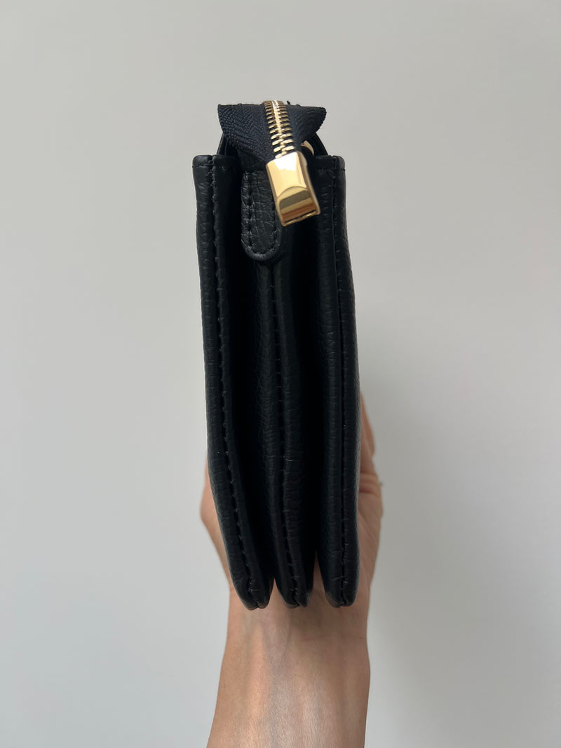 Three Pocket Leather Handbag | Eloisa