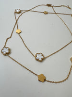 Five Leaf Clover Necklace | Vana