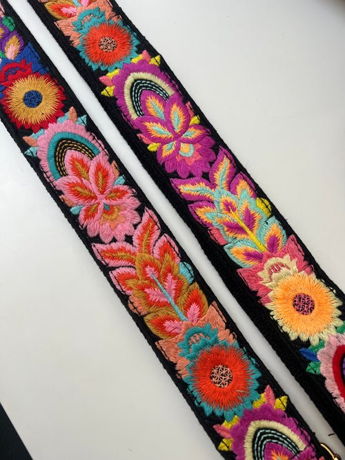Purse Strap | Embroidered