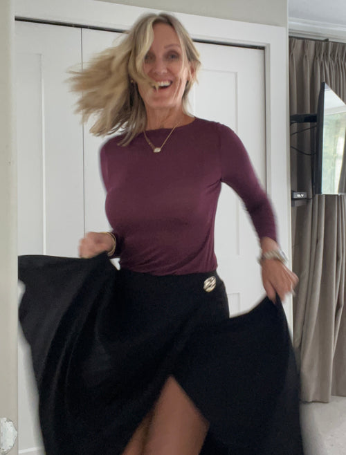 Italian Pleated Skirt | Swish