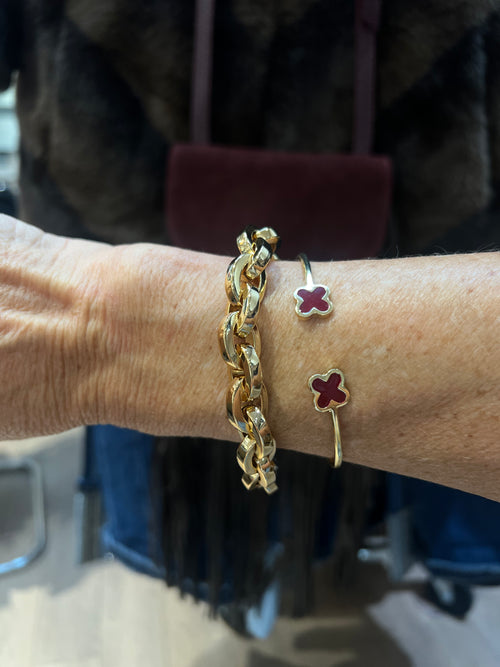 Chunky Link Bracelet | Chia