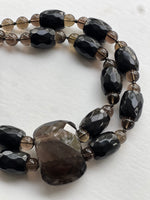 Vintage Armani Smoky Resin Necklace
