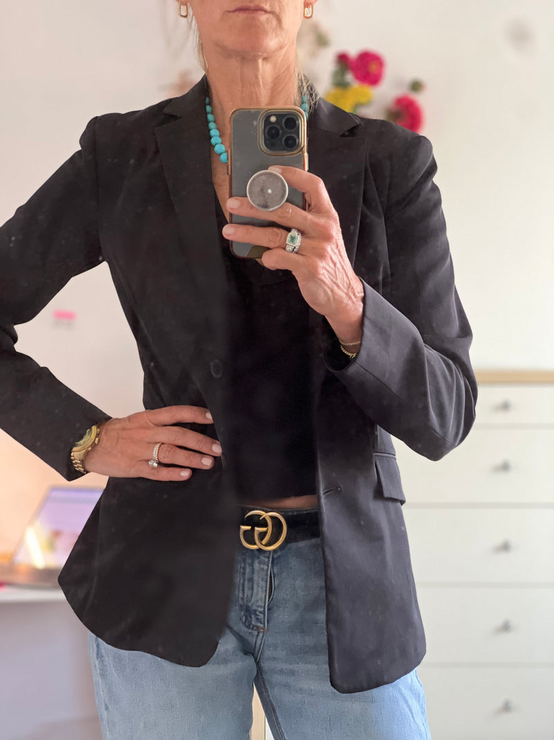 Tara Jarmon Black Blazer