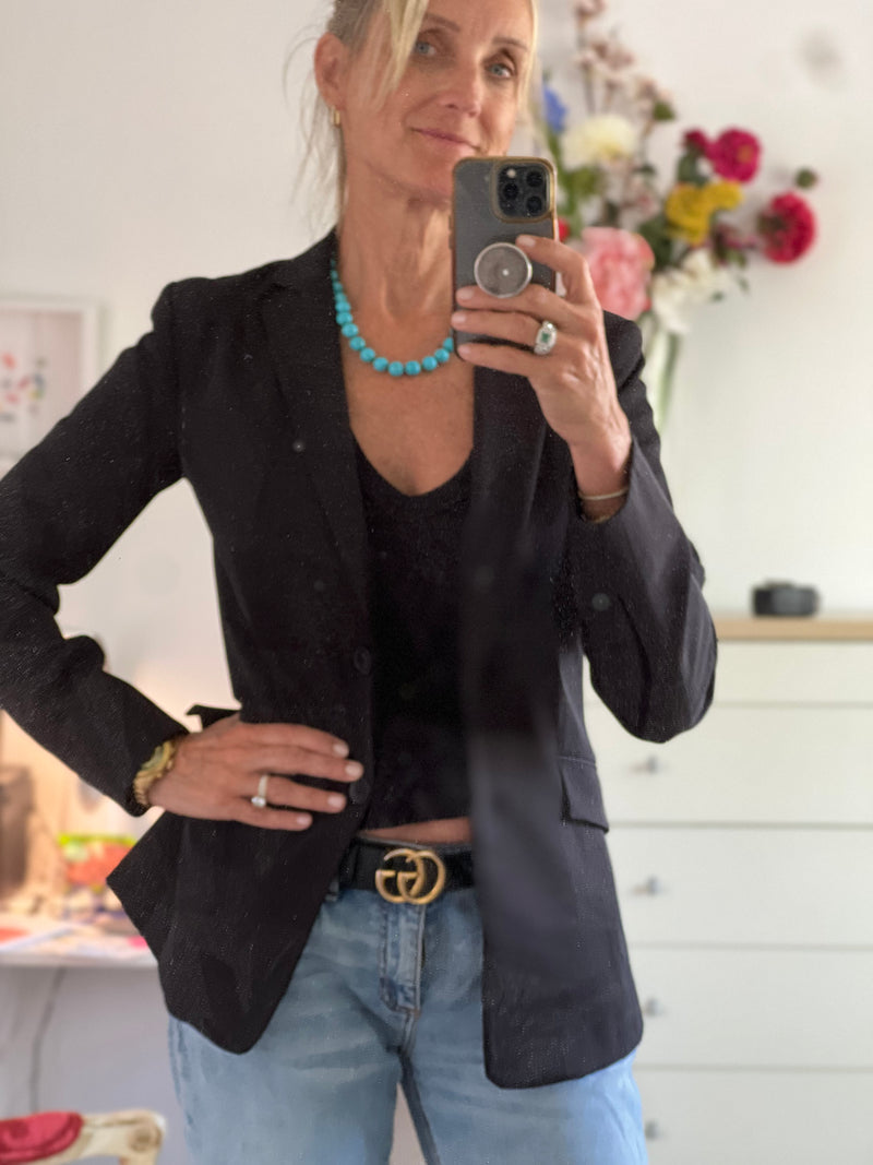 Tara Jarmon Black Blazer