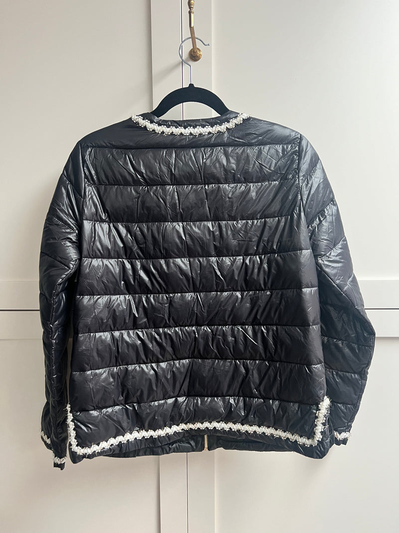 Quilted Italian Puffy | Black