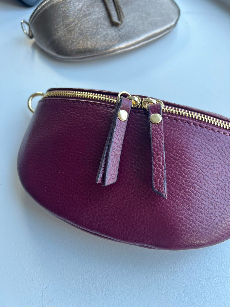 Leather Crossbody Fanny | Two Sizes