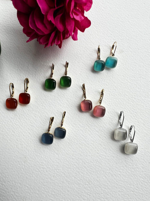 Tiger Iridescent Earrings | Six Colours