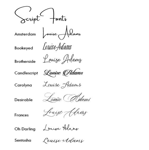 5 “Font Style” Notepads