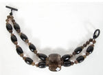 Vintage Armani Smoky Resin Necklace