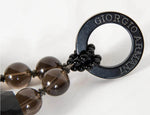 Vintage Armani Smoky Resin Necklace