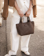 Brown Woven Tote | Cruiser