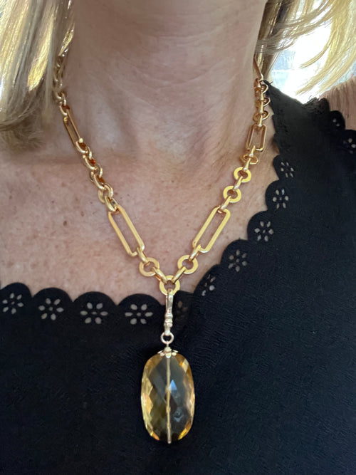 Multi Link Gold Necklace | Soho