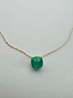 Green Crystal Necklace | Ocean