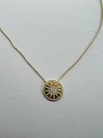 Round Medallion Necklace | Andrea