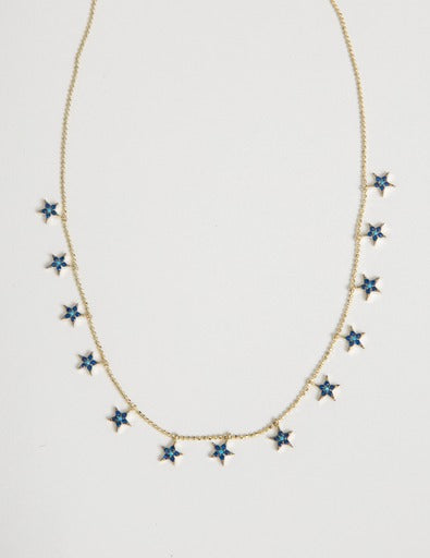 Gold Chain Necklace | Stars