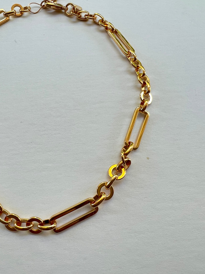 Multi Link Gold Necklace | Soho