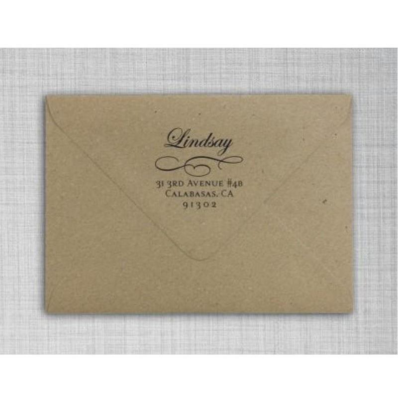 Lindsay Return Address Stamp