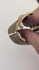 Matte Gold Cuff | Snake