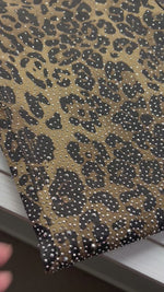 Crystal Studded Leopard Jeans | Gigi