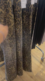 Crystal Studded Leopard Jeans | Gigi