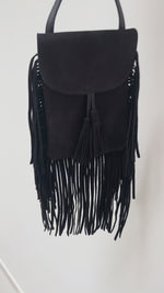 Long Fringe Crossbody Handbag | Boho