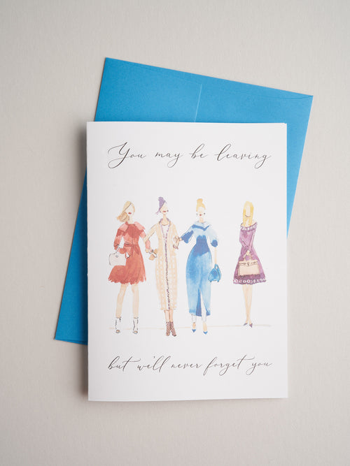 FW-18-02 | Leaving - Greeting Cards - Queen & Grace