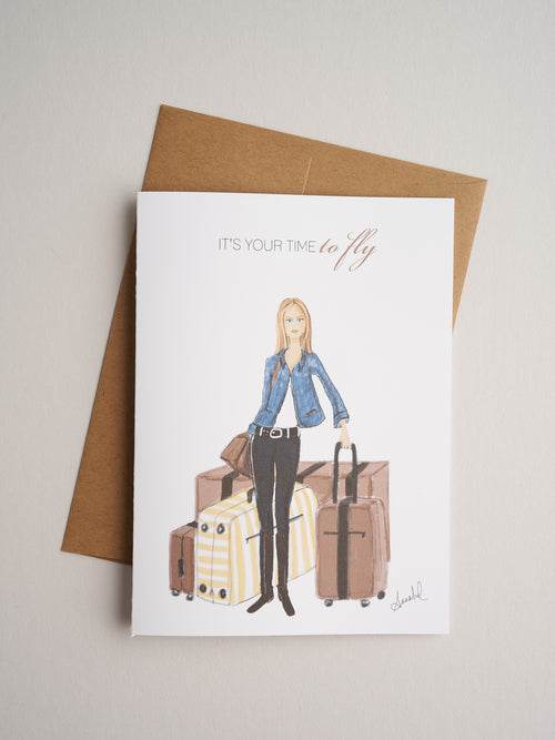 FW-16-19 | Fly - Greeting Cards - Queen & Grace