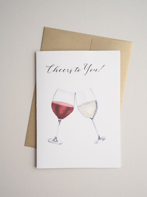 CG-19-07 | Cheers to You - Greeting Cards - Queen & Grace