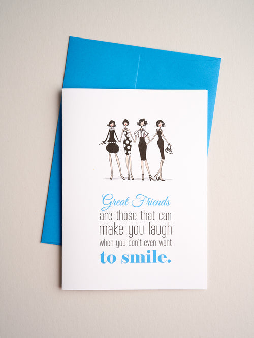 FR-F-11-52 | Laugh & Smile - Greeting Cards - Queen & Grace