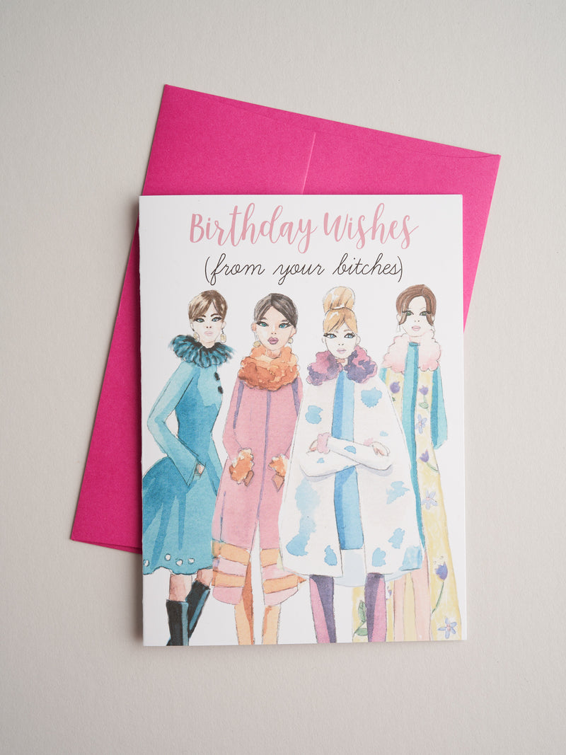 BD-19-06 | Bitches - Greeting Cards - Queen & Grace