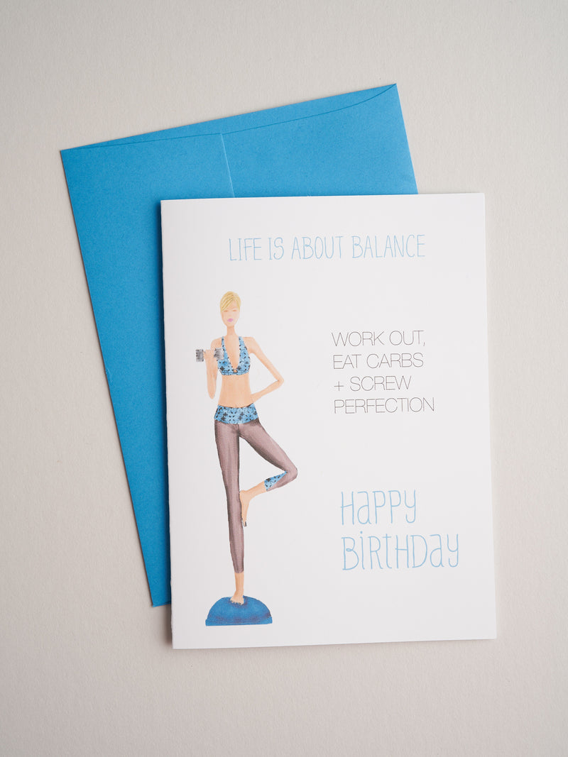 BD-R-08-03 | Balance - Greeting Cards - Queen & Grace