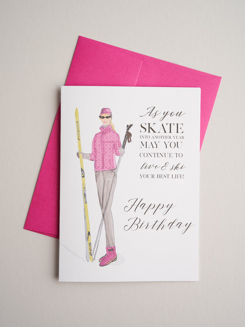 BD-19-17 | Skate - Greeting Cards - Queen & Grace